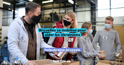 www.helpukraine.brussels, la plateforme informative de la Région Bruxelles-Capitale