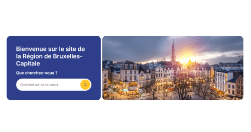 Décommissionnement du site web du Service public régional de Bruxelles