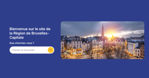 Décommissionnement du site web du Service public régional de Bruxelles